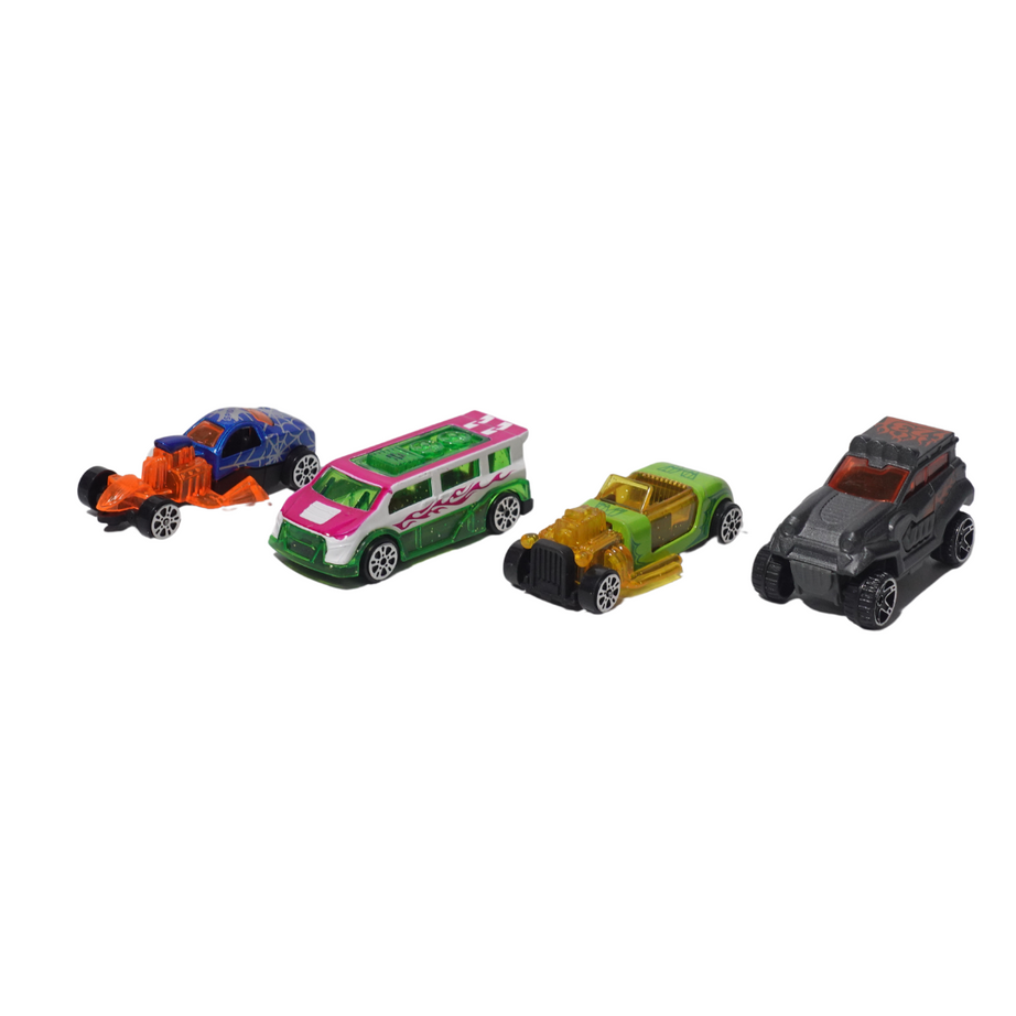 Hot Wheels Car for Kids-Pack of 4