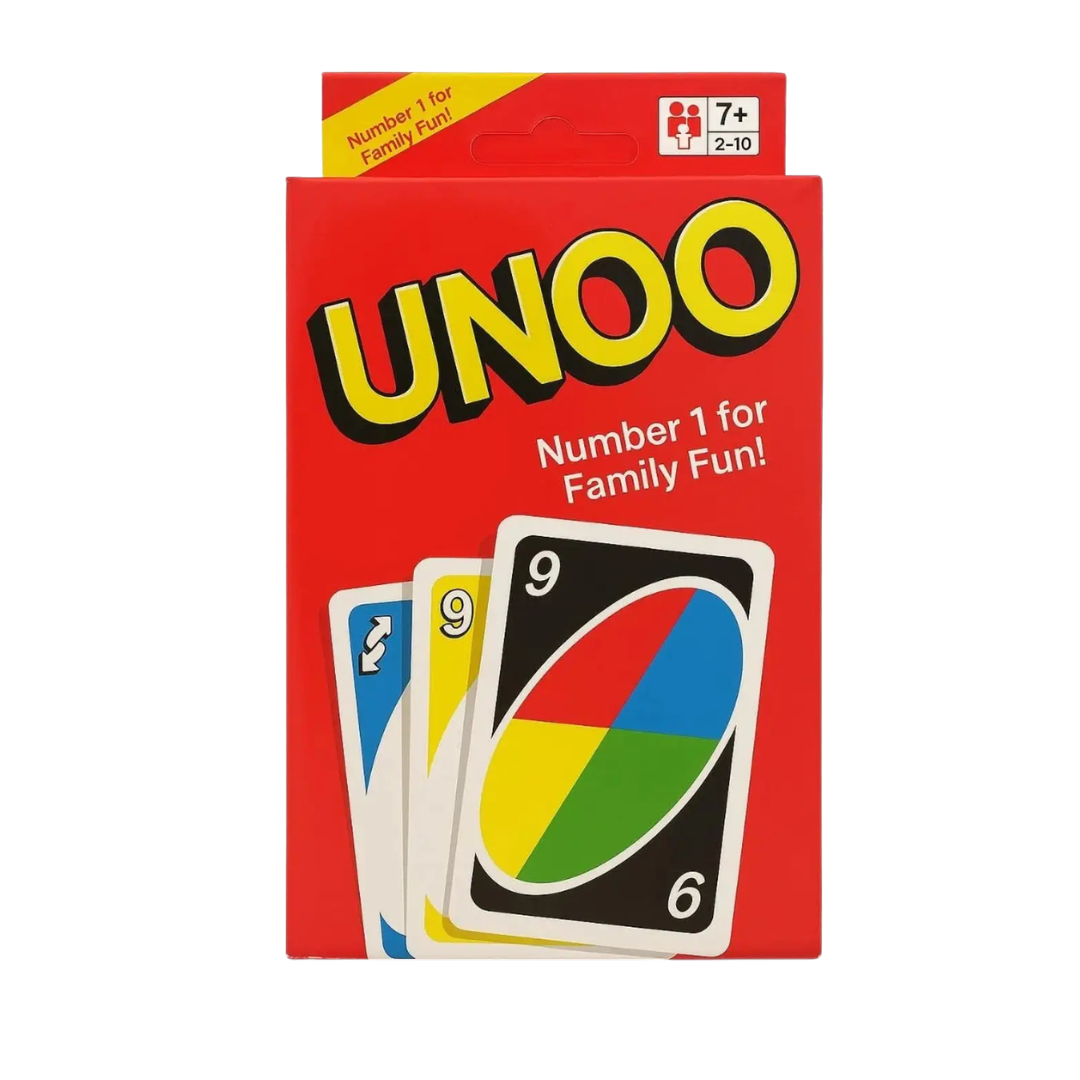 Red UNO Card Game for Kids | KidsBestie | KB