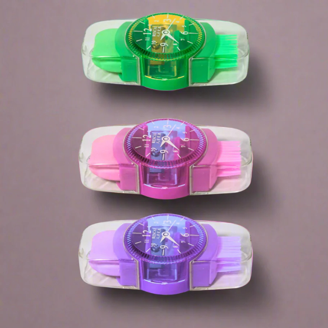 Combo of 11 - Kids Pencil box, erasable pen, unicorn eraser, rainbow pencil etc.