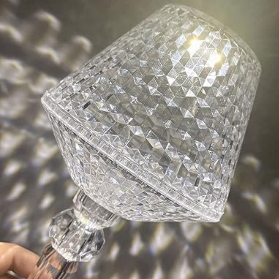 RGB LED Crystal Table Lamp for Bedroom