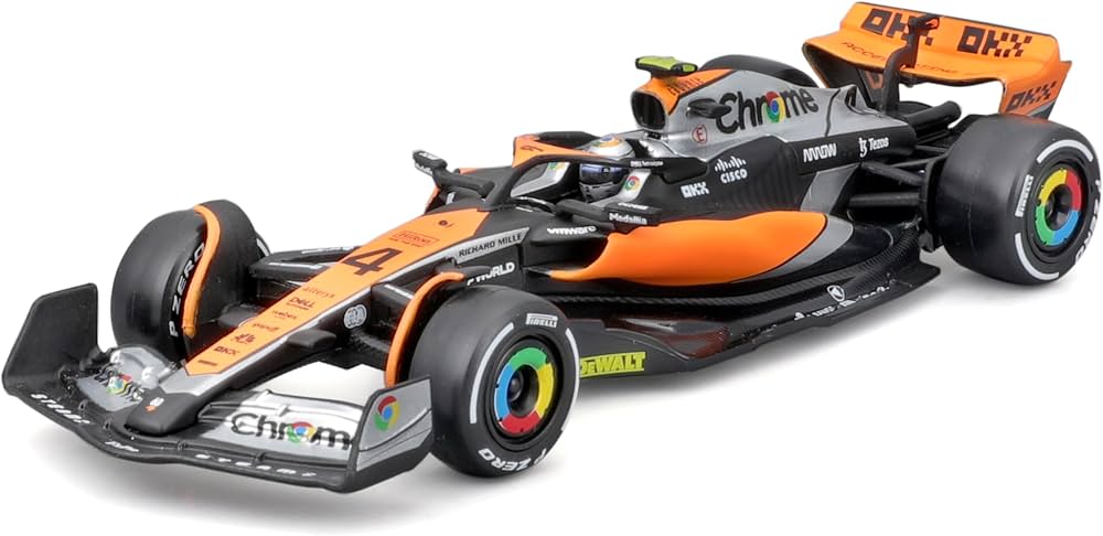 CCA Mclaren MCL 60 2023 Australian Grand Prix 1:43 Scale (With Acrylic Case)