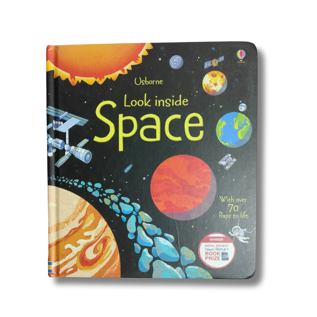 Usborne: Look Inside Space – Preloved Edition | KidsBestie | kb2205