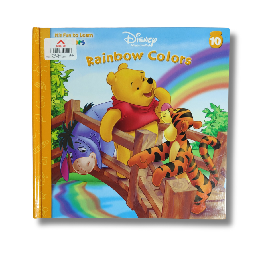 Disney: Winnie the Pooh - Rainbow Colours – Preloved Edition kids bestie kb2008