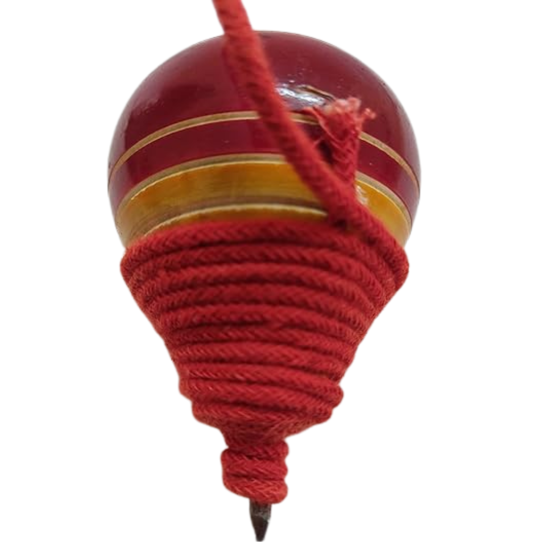 Wooden Nail Tops for Kids(Random Colours)