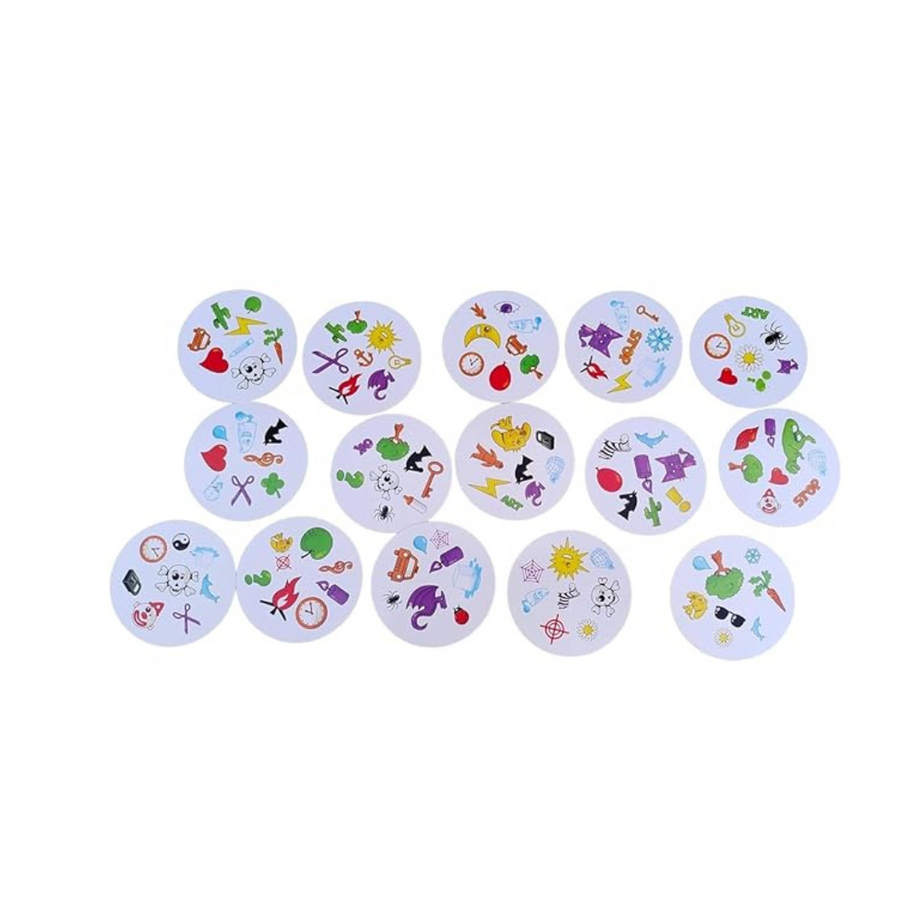 DOBBLE Card Game for Kids Ages 6+, 2-8 Players, 15-Minute Playtime