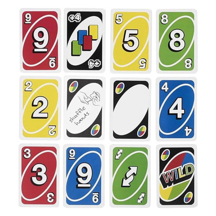 Red UNO Card Game for Kids | KidsBestie | KB