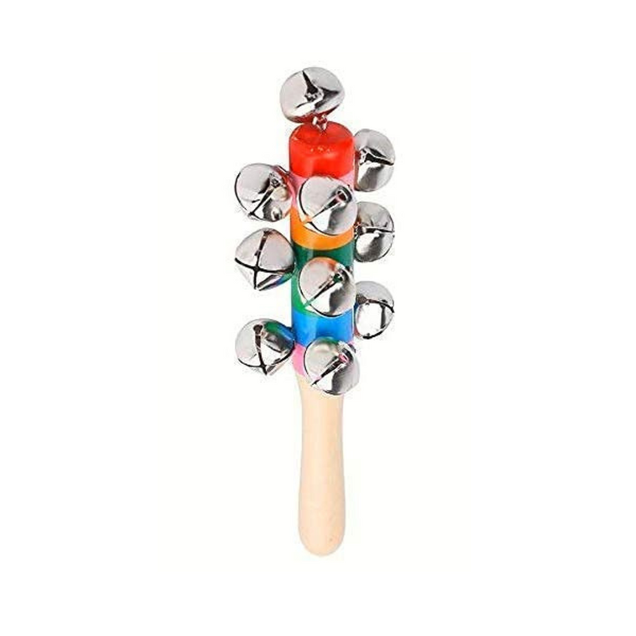 Wooden Rainbow Rattle for Kids-1