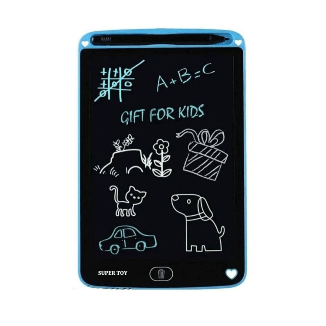 12 inch LCD Writing Tablet Pad for Kids(Random colours will be send) - Kids Bestie