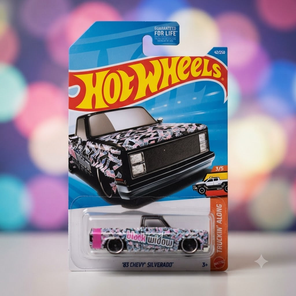 1+1 Hot Wheels Combo Collectors' Showcase: Lucid Air & '83 Chevy Silverado