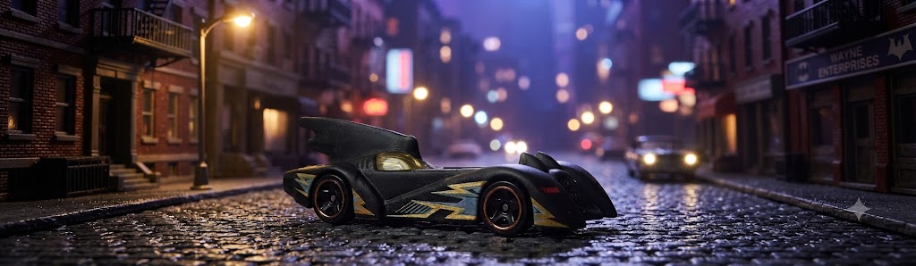 Hot Wheels DC Comics Batmobile Collector’s Die-Cast Car Set