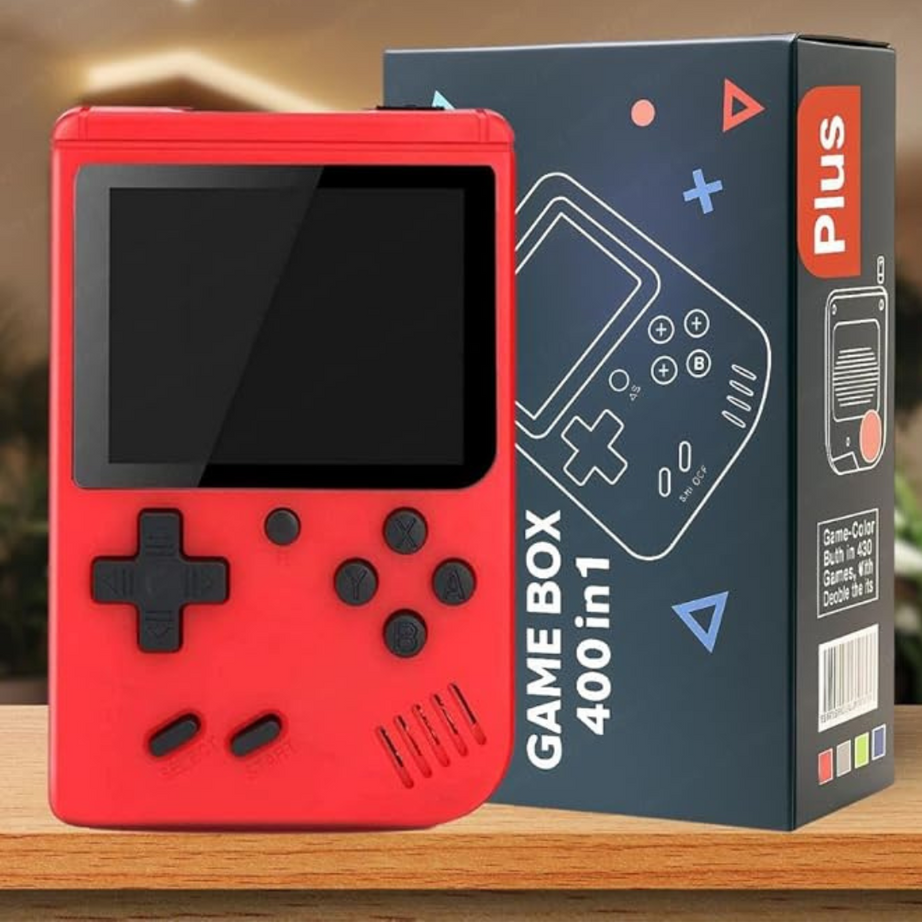 SUP Game Box | 400 in 1 Classic Retro Games | Rechargeable Handheld Console
