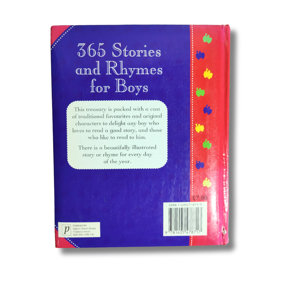 365 Stories and Rhymes for Boys – Preloved Edition | KidsBestie | kb2004