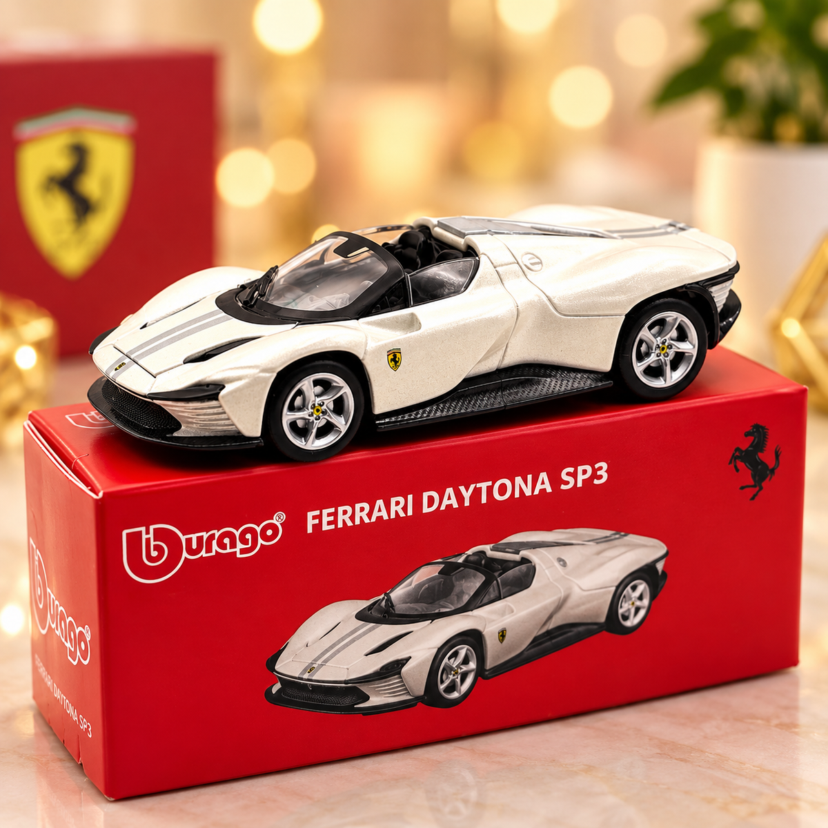 Bburago Ferrari Daytona SP3 Die-Cast Model Car – Premium Collectible Sports Car