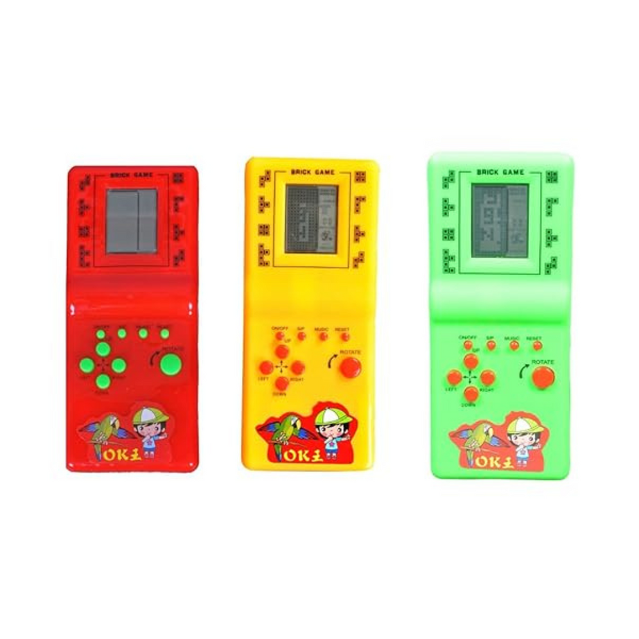 Handheld Portable Indoor and Outdoor Brick Game-1(Random colours will be send)