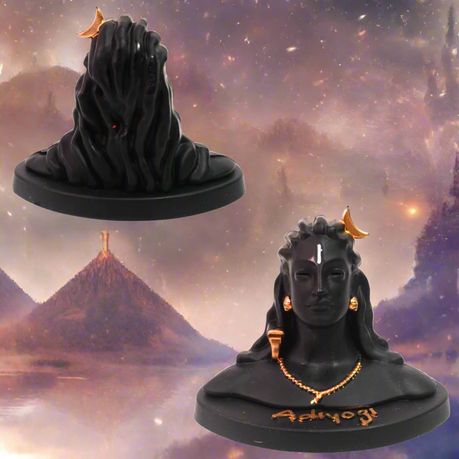 Kidsbestie-Adiyogi Shiva Statue For Car Dash Board-1 Big