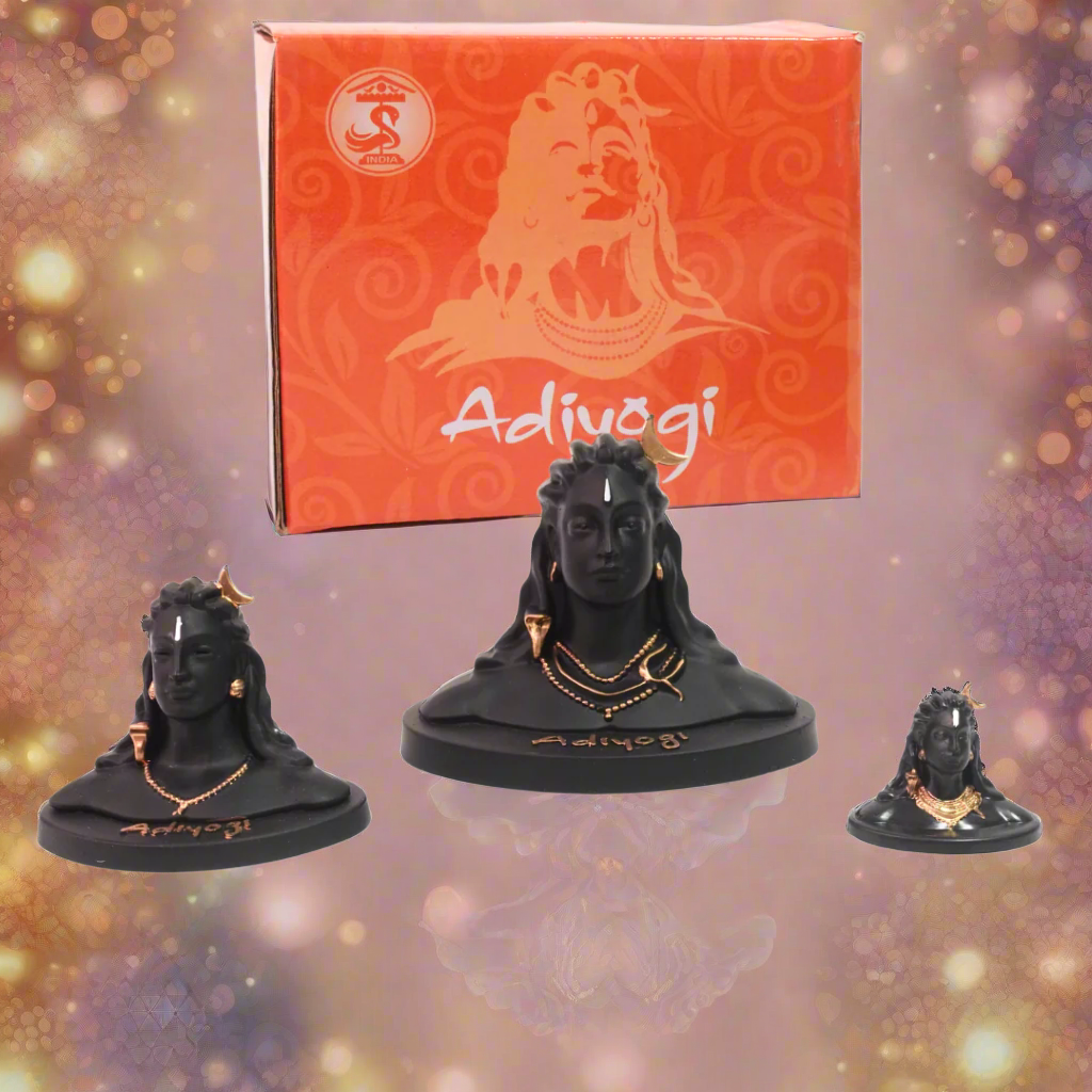 Kidsbestie-Adiyogi Shiva Statue For Car Dash Board-1 Big(G)