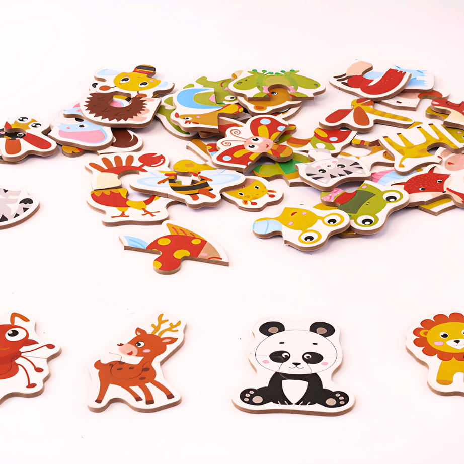 Kidsbestie-Animals Jigsaw Puzzle- 48 Puzzle Pieces box