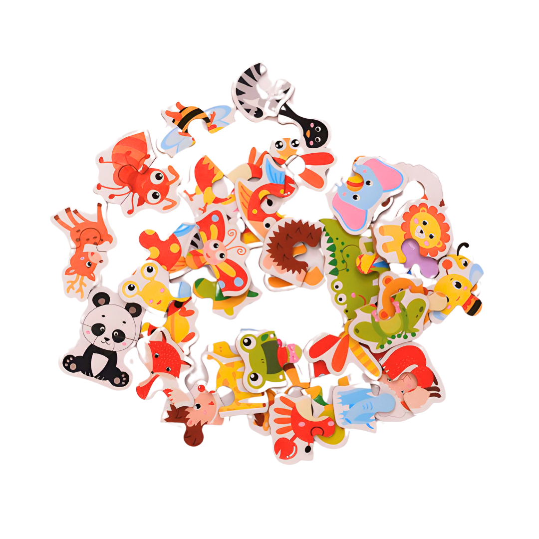 Kidsbestie-Animals Jigsaw Puzzle for Children 48 Puzzle Pieces box