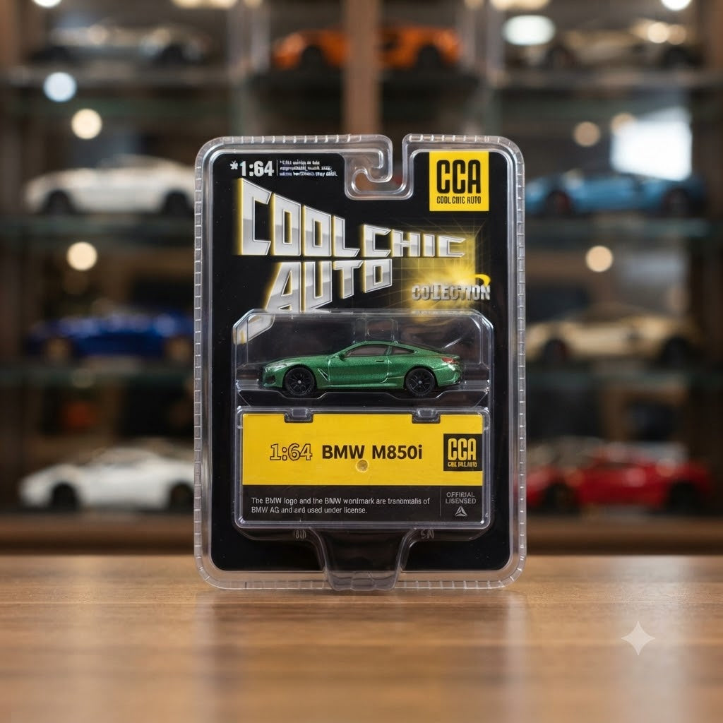 Premium 1:64 Scale BMW M850i Die-Cast Model with Collector Blister Pack