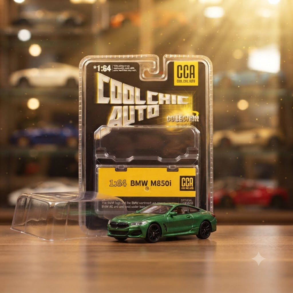 Premium 1:64 Scale BMW M850i Die-Cast Model with Collector Blister Pack