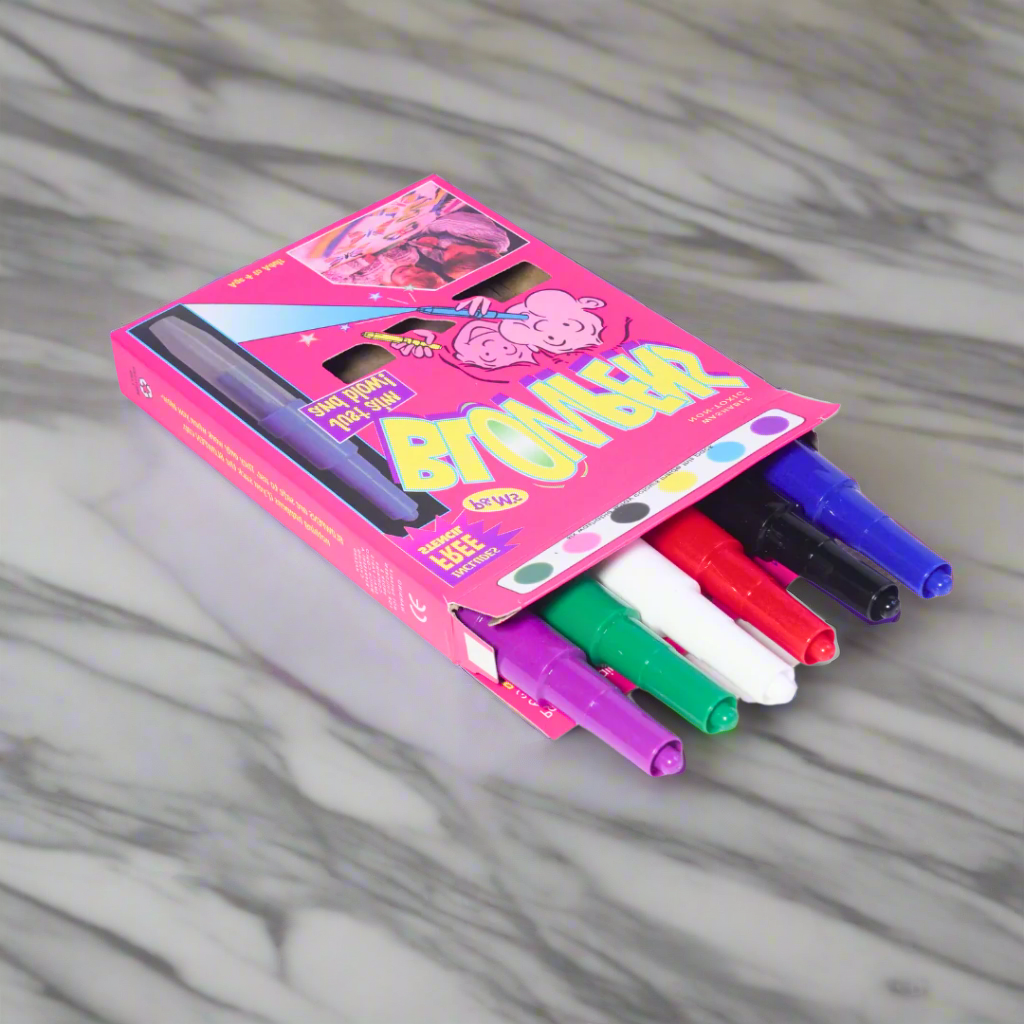 Kidsbestie- Blow Pens - Coloring Spray Blow Pens for Kids