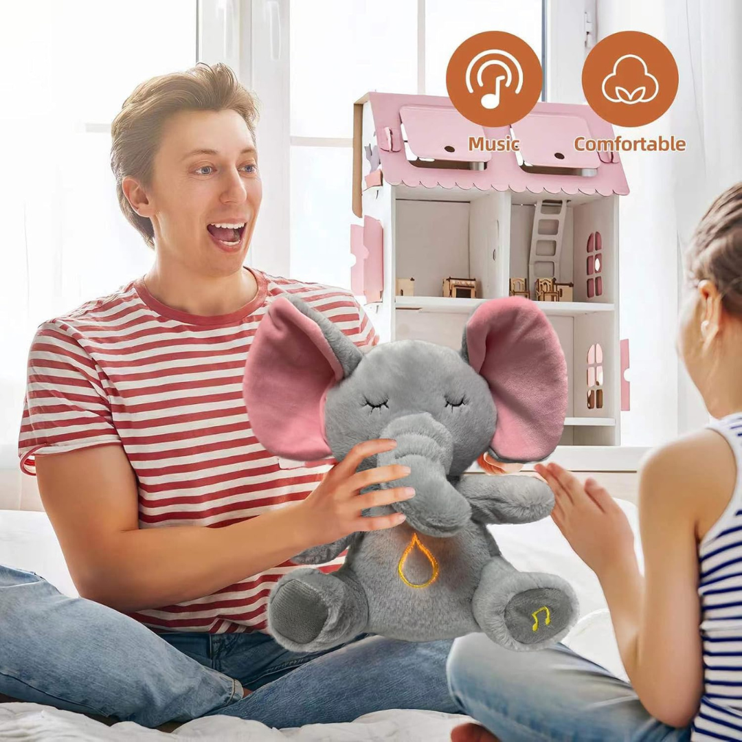 Kidsbestie- Breathing Elephant- soft toy for kids