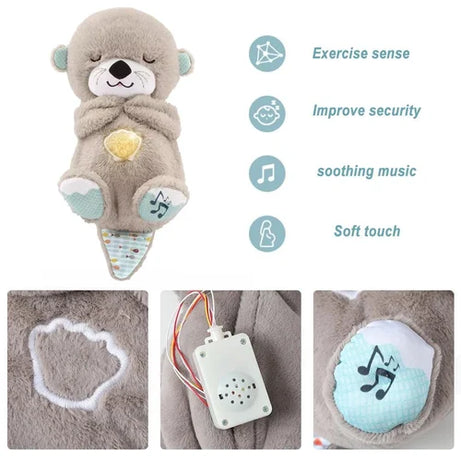 Kidsbestie-Breathing Teddy - Glowing Music for Baby