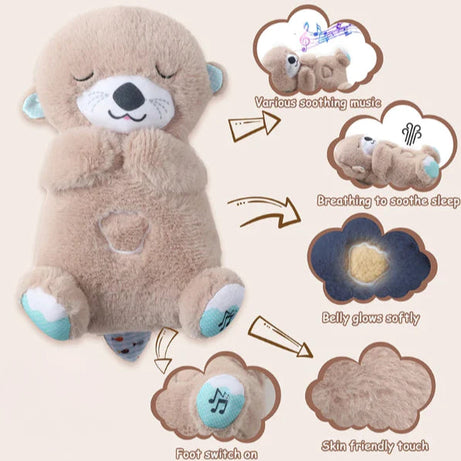 Kidsbestie-Breathing Teddy - Glowing Music for Baby Sensory Sleep