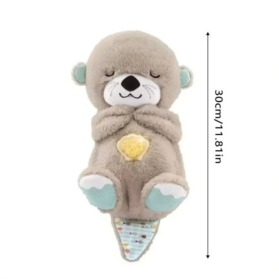 Kidsbestie-Breathing Teddy for Baby Sensory Sleep Lights Rhythmic Soft Toy or kids