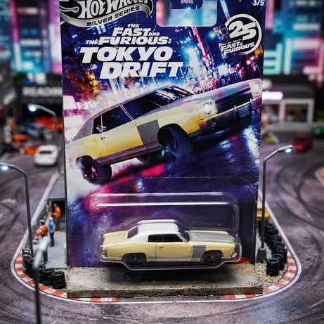 Hot Wheels Silver Series: The Fast and the Furious: Tokyo Drift - 1970 Monte Carlo