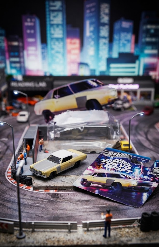 Hot Wheels Silver Series: The Fast and the Furious: Tokyo Drift - 1970 Monte Carlo