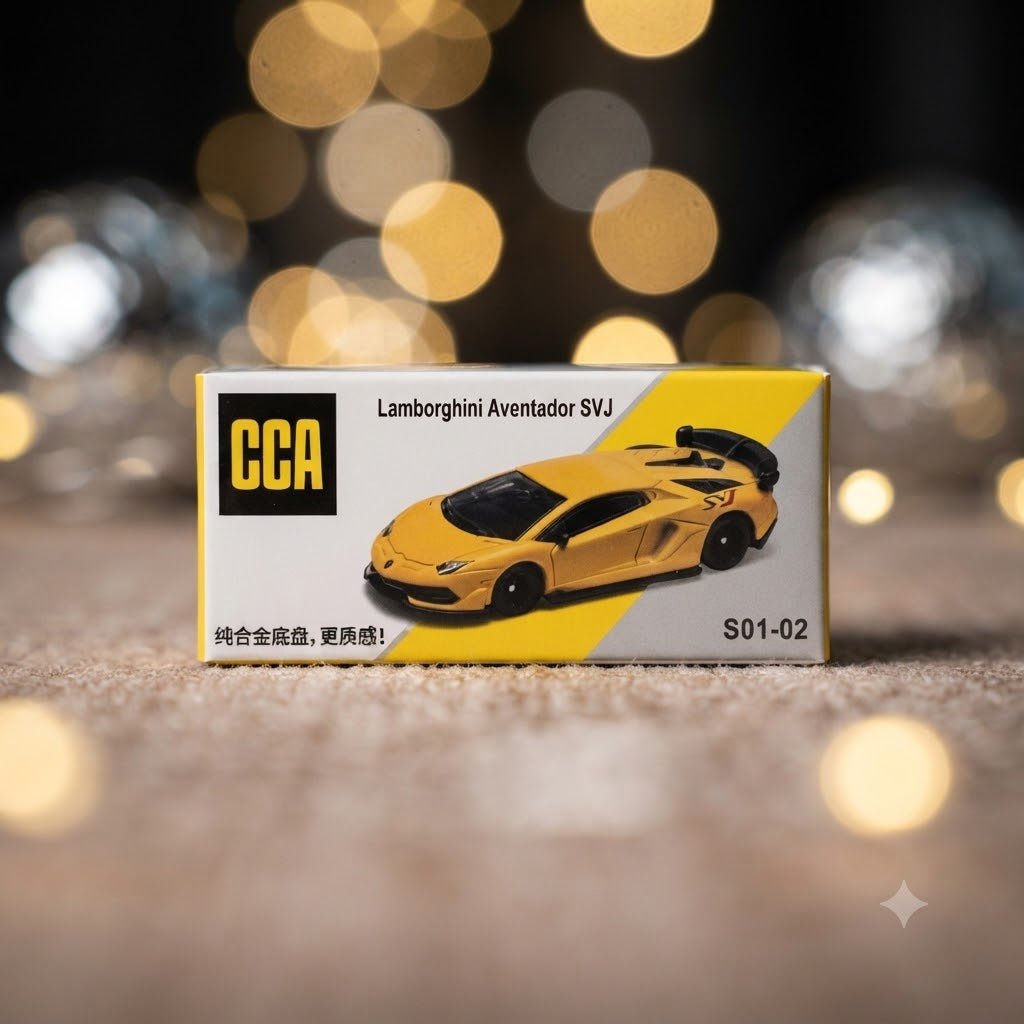 CCA Lamborghini Aventador SVJ Die-Cast Model Series (S01-01 & S01-02)
