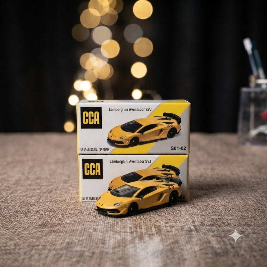 CCA Lamborghini Aventador SVJ Die-Cast Model Series (S01-01 & S01-02)