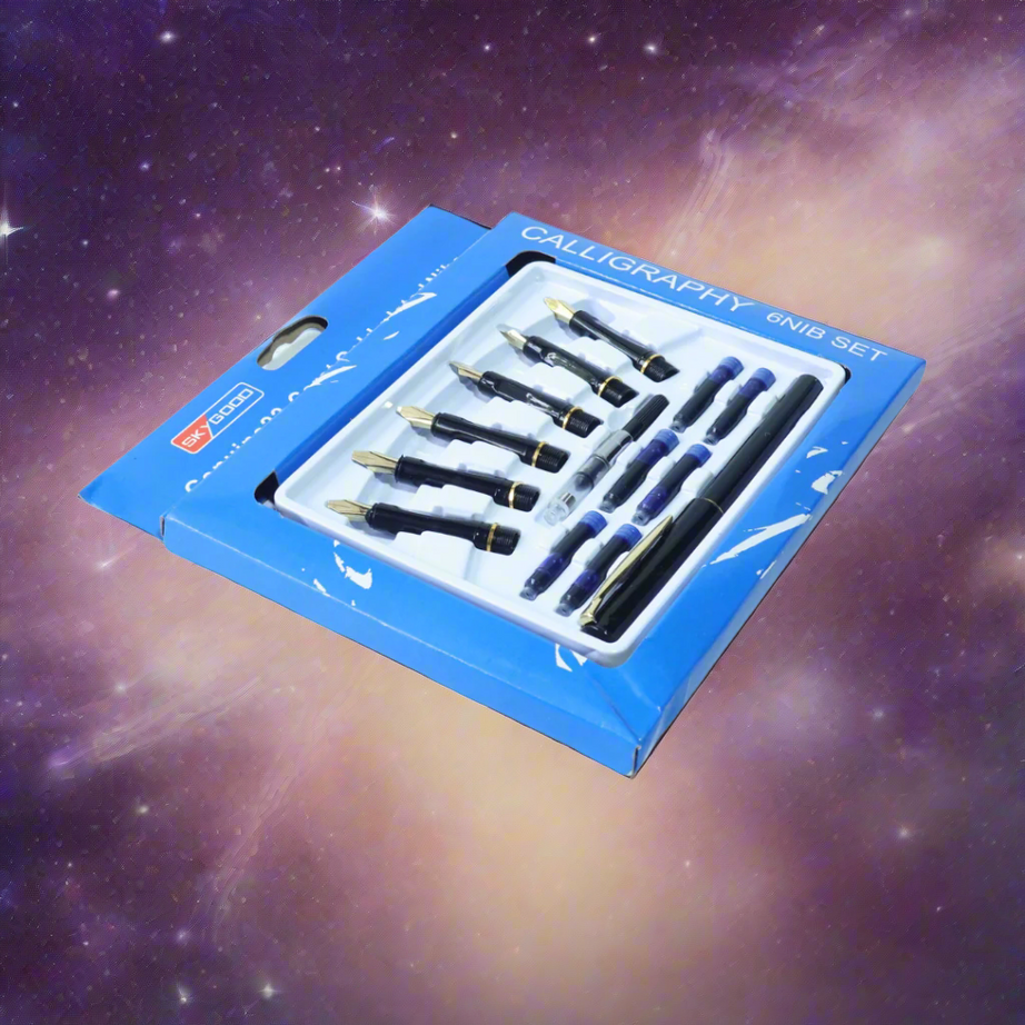 Kidsbestie-Calligraphy Pen Set 6 in 1