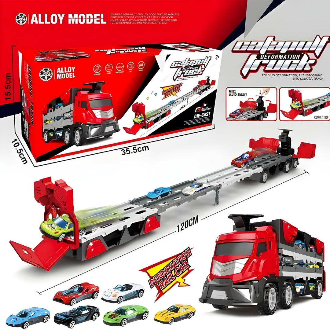 Catapult Deformation Truck Interactive  Transforming vehicle Toy
