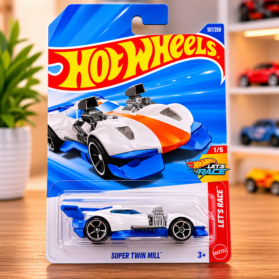 Hot Wheels Super Twin Mill™ – High-Speed Racing Action!