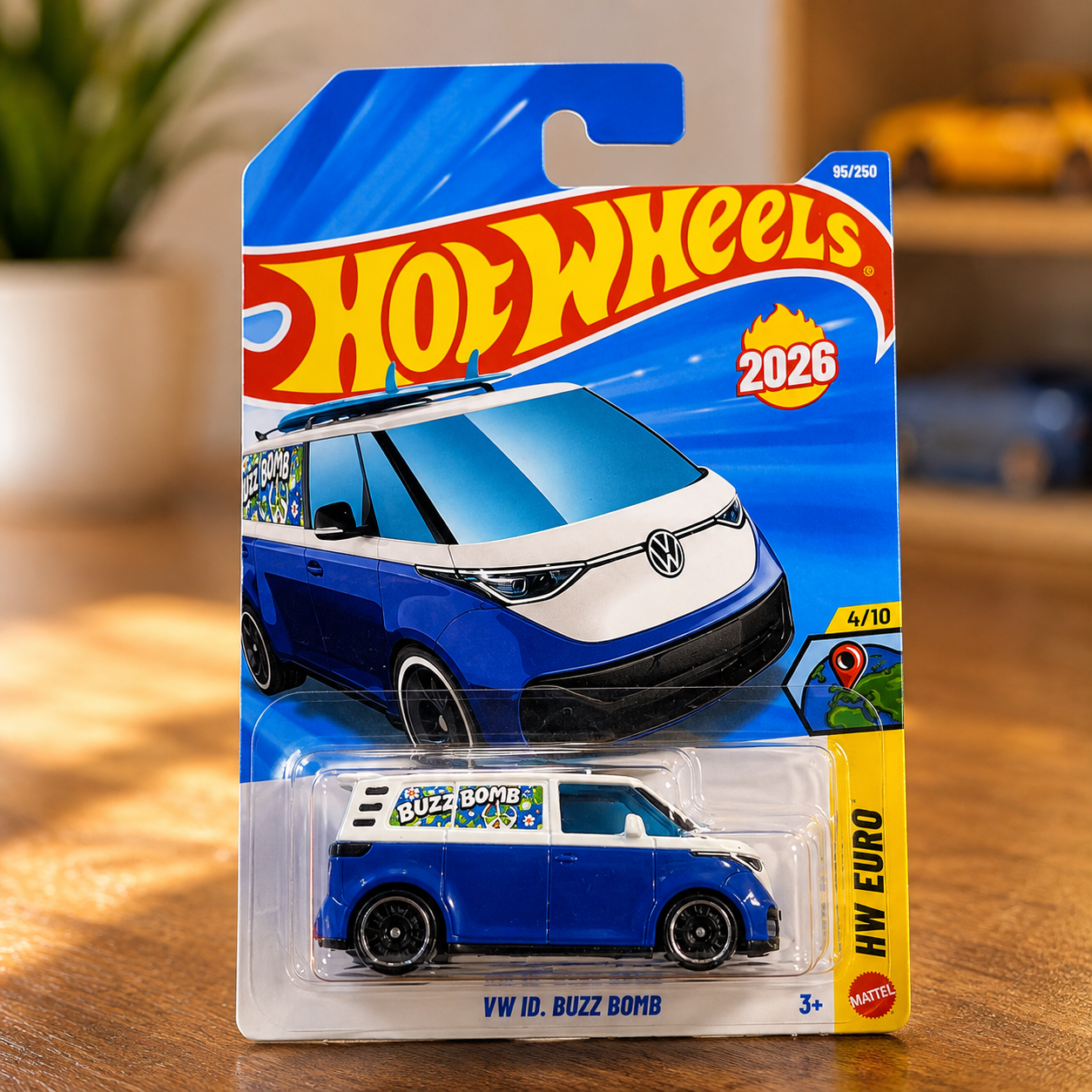 Hot Wheels VW ID. Buzz Bomb Die-Cast Toy Car