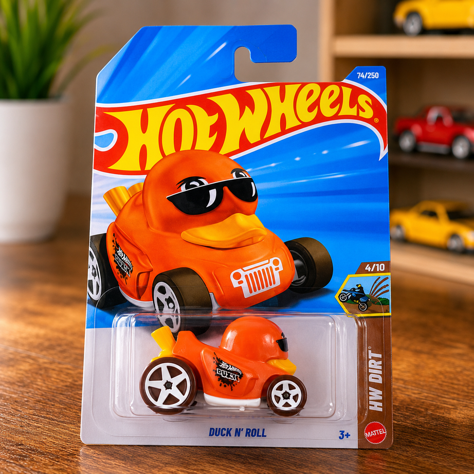 Hot Wheels Duck N' Roll Die-Cast Toy Car