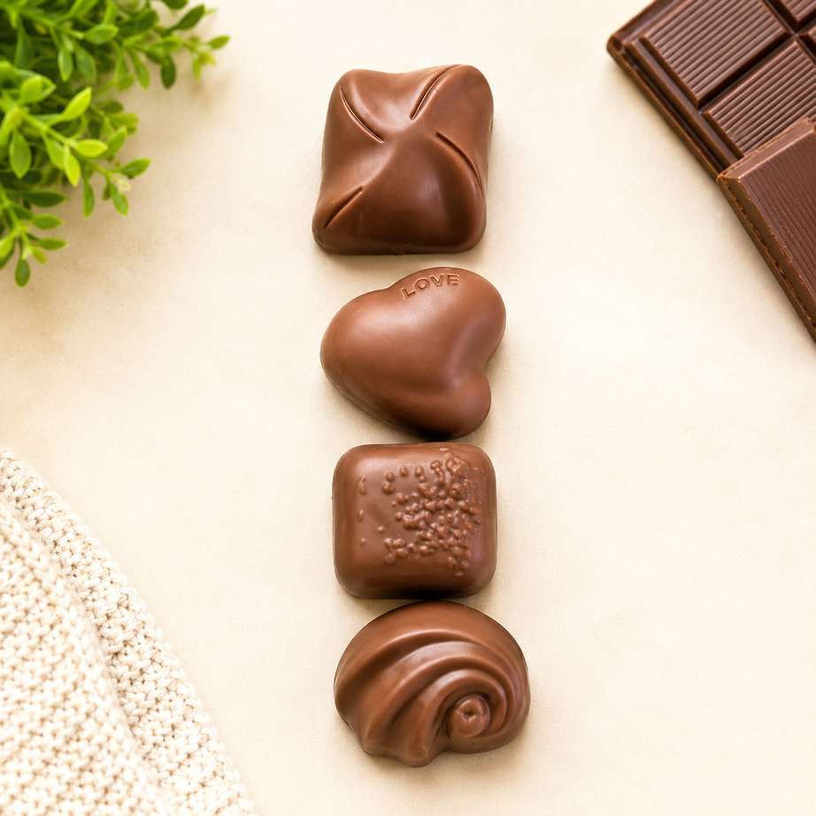 Choco Sweet Eraser Set – Cute Chocolate Shape Erasers | KB