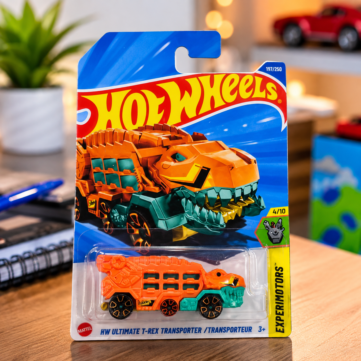 Hot Wheels HW Ultimate T-Rex Transporter – Dino Adventure Toy Car!