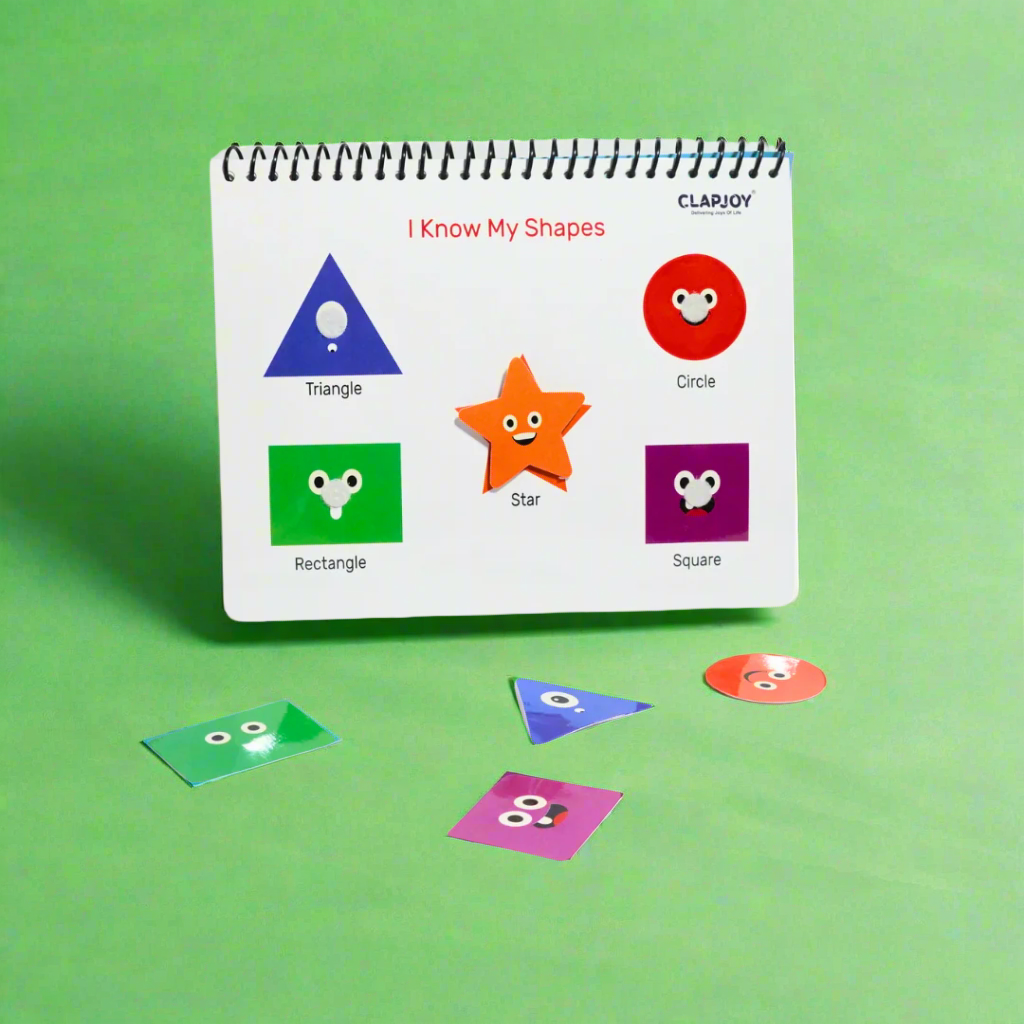 Kidsbestie-Clapjoy Velcro Preschool Busy book Toddler-Level 1