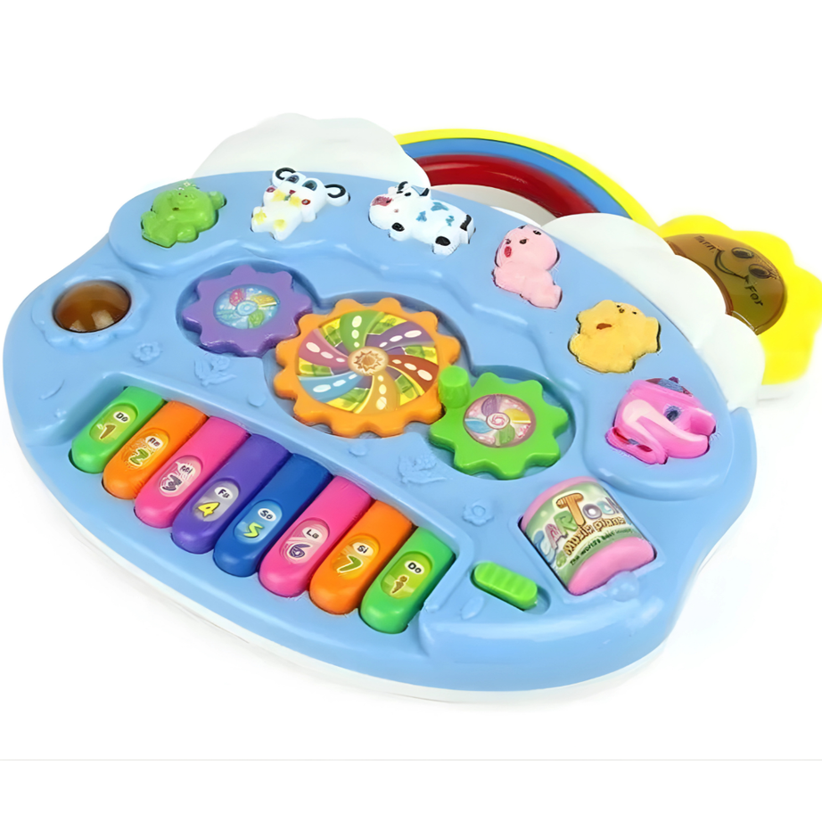 🌈 Rainbow Musical Piano – Colorful Keys & Fun Melodies for Kids 🎹( Random Colors)
