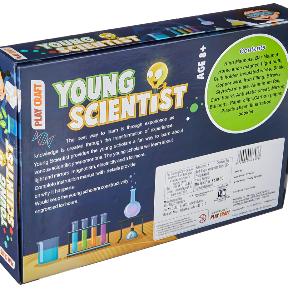 🧪🔬 Young Scientist Discovery Kit – Learn, Explore & Experiment! 🌟