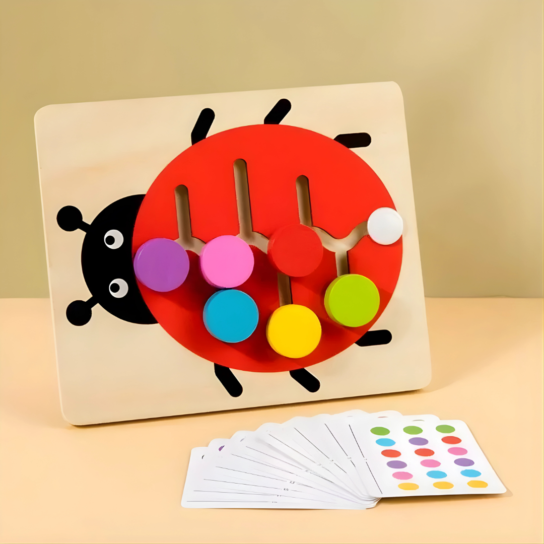 🎨 Montessori Color Matching Slide Puzzle – Fun Learning Brain Teaser for Kids 🧩