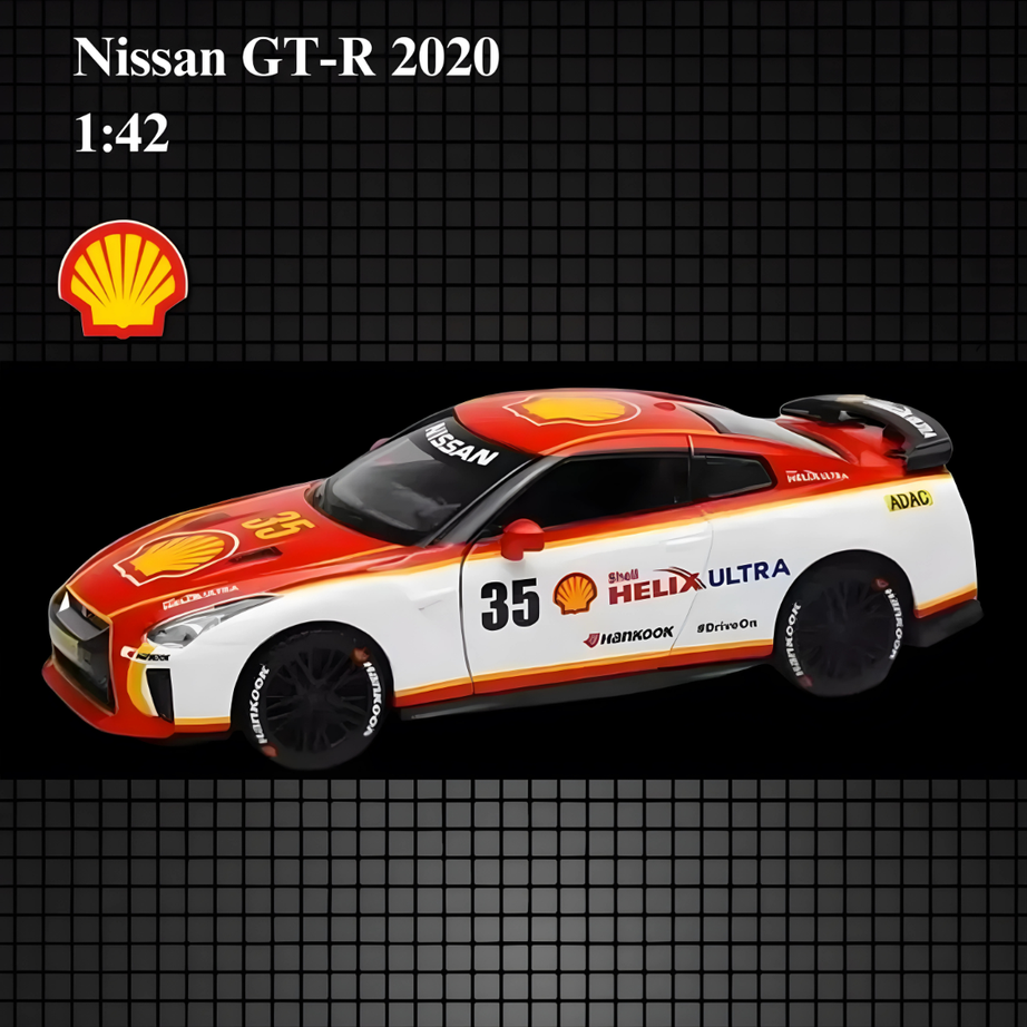 CCA 1:42 Scale 2020 Nissan GT-R Diecast Model – Premium Sports Car Collectible 🚗✨