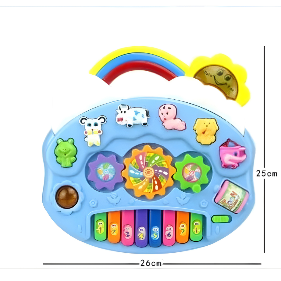 🌈 Rainbow Musical Piano – Colorful Keys & Fun Melodies for Kids 🎹( Random Colors)