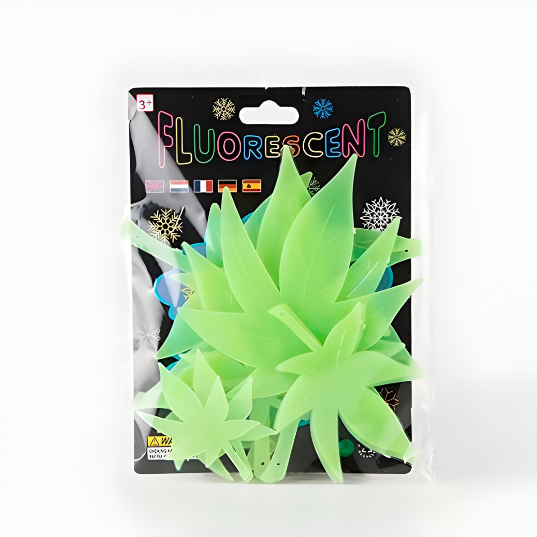 🌟 Glow in the Dark Fluorescent Night Wall Stickers (Multicolor) 🌙✨