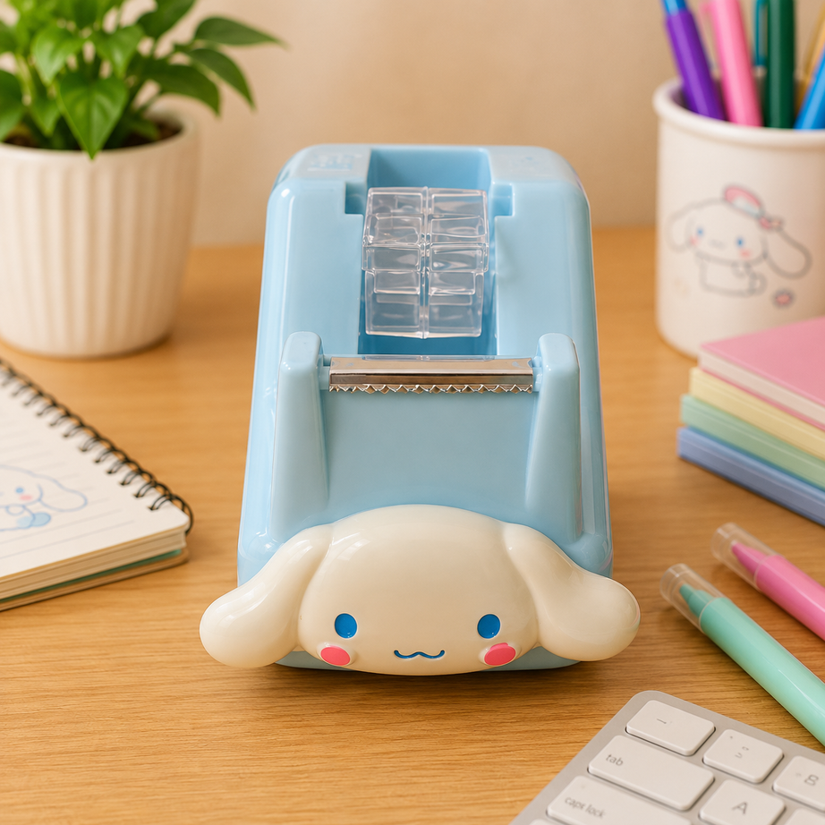 Sanrio cinnamoroll desktop tape dispensor