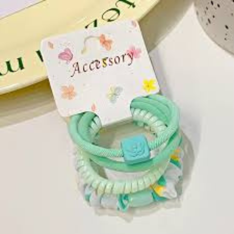 A Cute green color adjustable dinosaur hair accessory