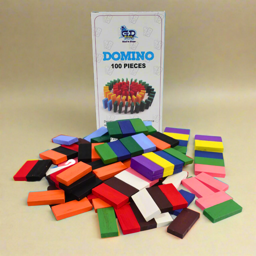 Kidsbestie-DOMINO-100 Pieces for Kids Age 3 +